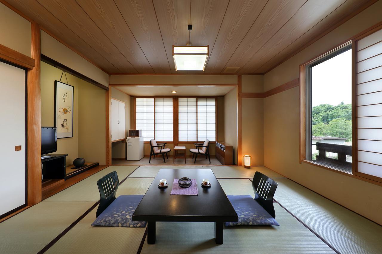 Annex Fujiya Ryokan Kaminoyama Exteriör bild